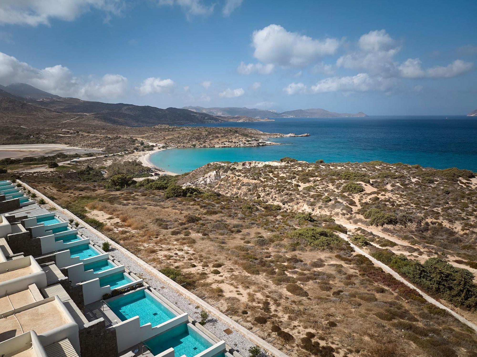 Hotel Milos Sea Resort Адамас Экстерьер фото