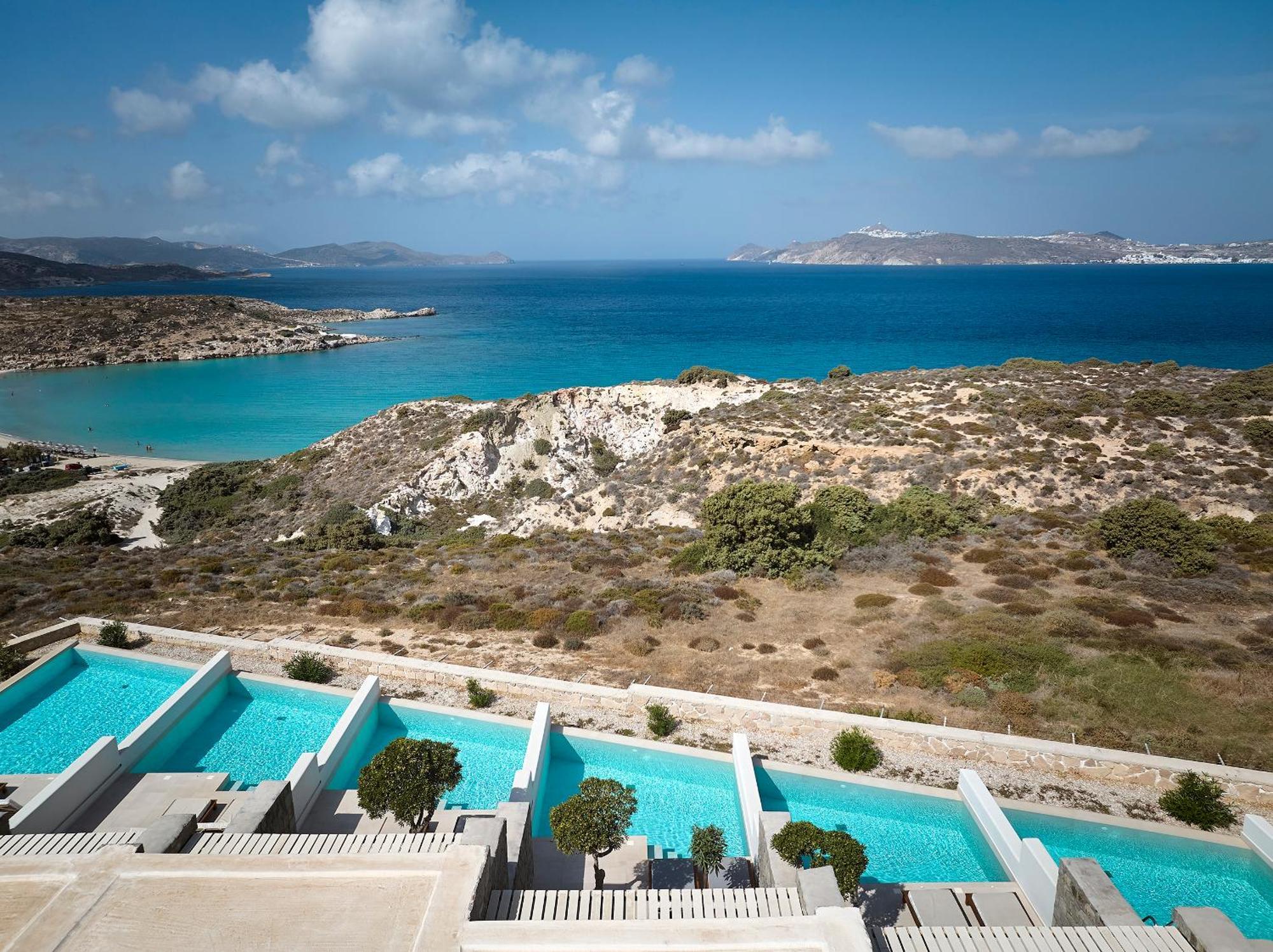 Hotel Milos Sea Resort Адамас Экстерьер фото
