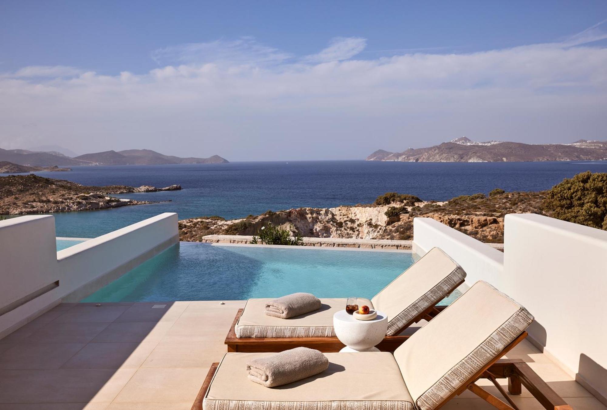 Hotel Milos Sea Resort Адамас Экстерьер фото