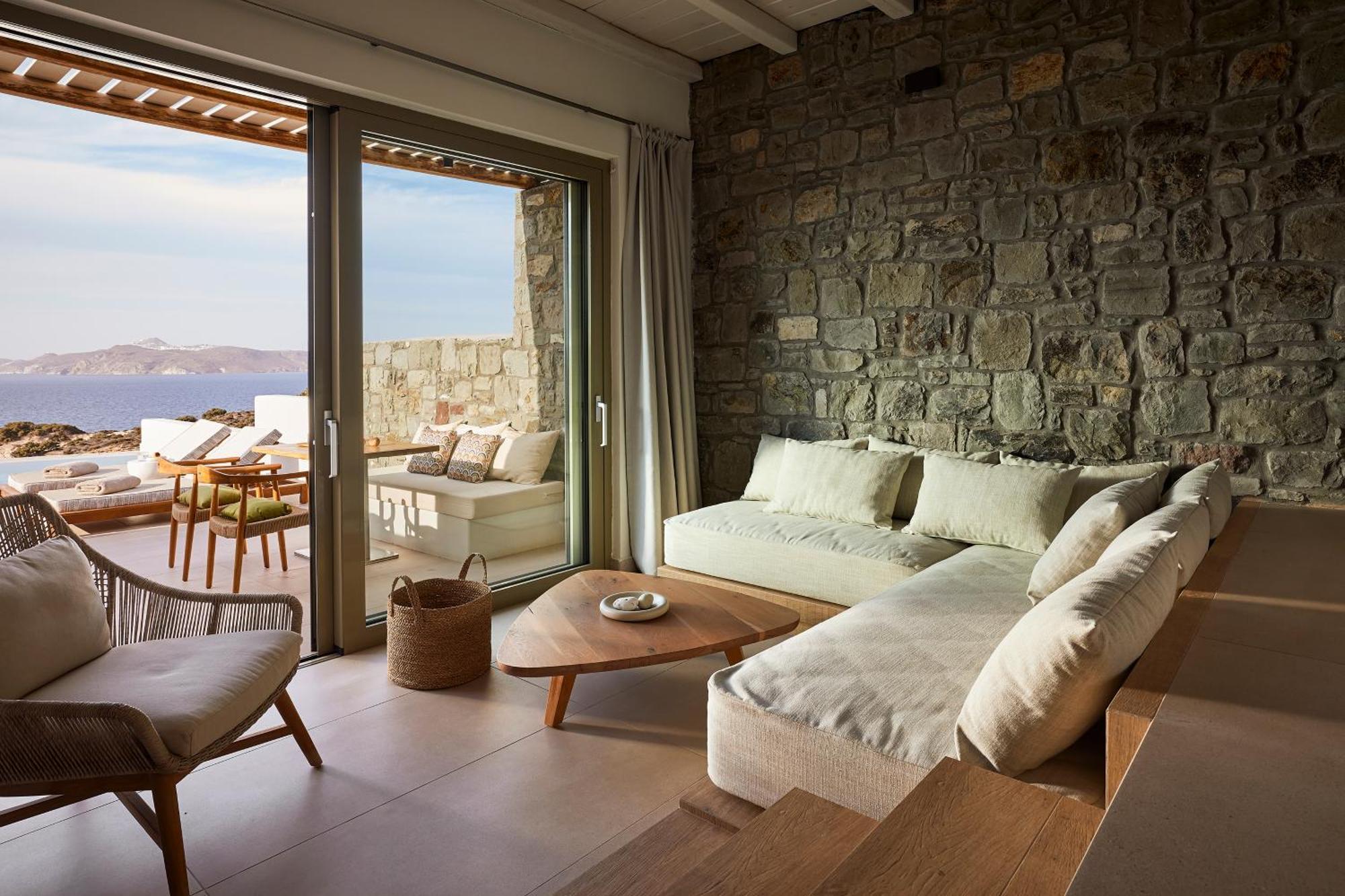 Hotel Milos Sea Resort Адамас Экстерьер фото