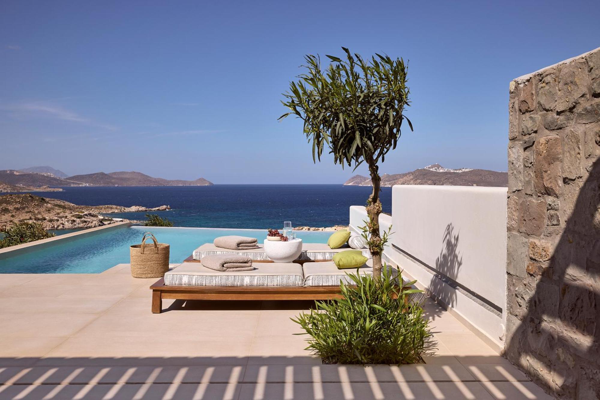Hotel Milos Sea Resort Адамас Экстерьер фото