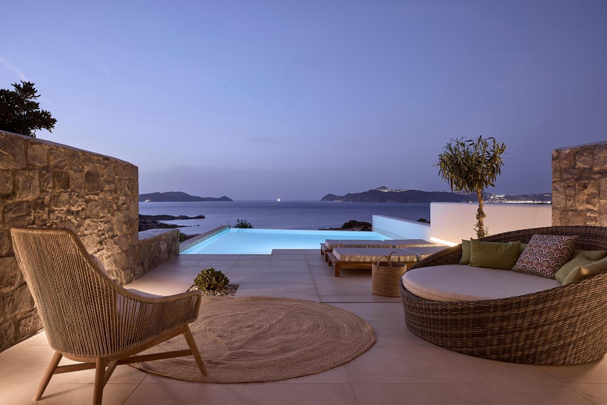 Hotel Milos Sea Resort Адамас Экстерьер фото