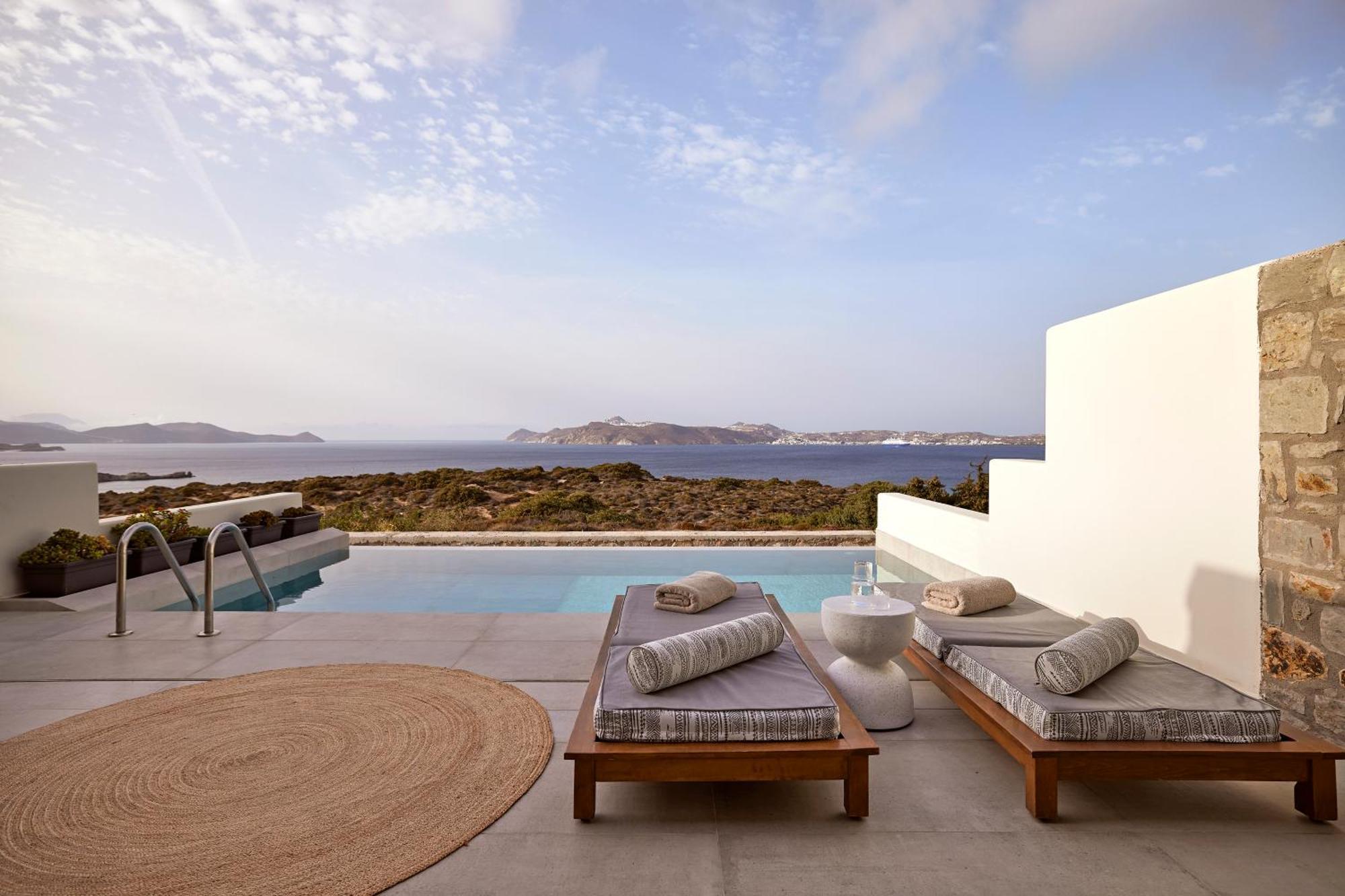Hotel Milos Sea Resort Адамас Экстерьер фото